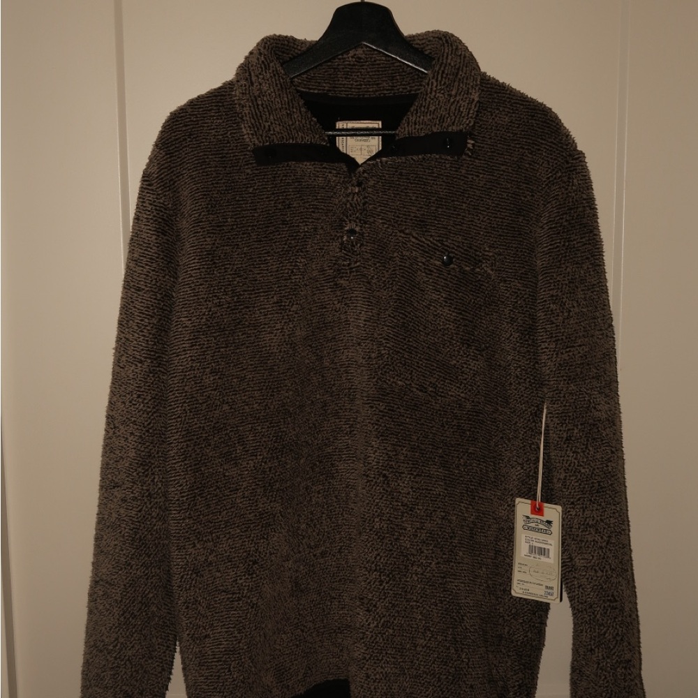 Brand New Alexander Julian Brown Sherpa Jacket
